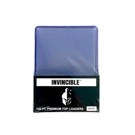 Invincible Premium 130 pt. Top Loaders